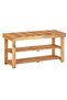 Shoe Rack 90x32x46 cm Solid Acacia Wood - 3