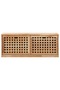 Shoe Storage Bench 94x20x38 cm Solid Walnut Wood - 2