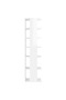 Shoe Cabinet High Gloss White 27.5x27x102 cm Engineered Wood - 4