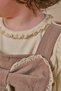 Lace Bow Detailed Holiday Baby Girl Dress - 6
