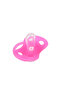 SOFT PACIFIER WITH SILICONE-Pink