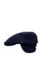 Men's Textile Navy Blue London Hat - 3