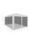 Party Tent with 4 Mesh Sidewalls 3x3 m - 3