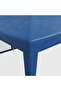 Party Tent with 12 Mesh Sidewalls Blue 8x4 m HDPE - 6