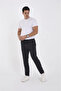 Unisex Three Thread Basic Tracksuit Trousers - Anthracite - 3