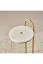 Marble Top 2-Tier Side Table - 68 cms - 3