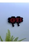Red Color 3D Printing Decorative Key Hanger with Gti Model Design - 7