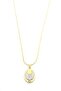 Alya phoenix necklace - gold - 2