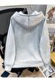 Unnisex Hooded Sweatshirt Women Men - 2