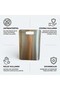 Stainless Steel Cutting Board 35X26 cm |   Aisi 304 |   1.5 mm |   With Measuring Ruler - 3