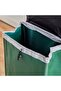 Folding Essential Shopping Trolley - Wheels Green Leaf - 5