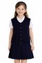 Atabay 139-01-26 Girl's School Uniform Navy Blue Buttoned Vest Comfortable Fit Daily Use 6/11 Years Old