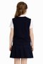 Atabay 139-01-26 Girl's School Uniform Navy Blue Buttoned Vest Comfortable Fit Daily Use 6/11 Years Old - 5