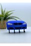 Bmw E90 Model Designed Blue Color 3D Printing Decorative Keychain - 2