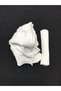 Ribbed 3 Thread Fabric White – Piece 85X180 cm