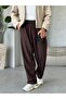 Km1927 Loose Fit Pleated Trousers Brown
