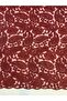 Burgundy Cordone Lace Fabric – Shawl Patterned