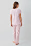 Women's Pink Pajama Set - 4