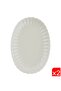 Bone Luz Cream Boat Plate 28X19Cm 2 Pcs Bnlzf28Ky00