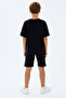 Boys' Bermuda Set - Black - 4