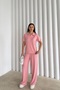 Modal Fabric Polo Collar Suit - 4