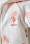Baby Girl Zippered Collar Embroidered Summer Regular Fit White 3-Piece Baby Set Usb2990-C-V1 - 2