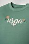Baby Girl Green Shorts Set - 2