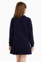 Atabay 248-01-26 Girl's School Uniform Navy Blue Embroidered Buttoned Cardigan Comfortable Fit Daily Use 7/16 Years Old - 5