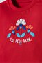 Baby Girl Red Shorts Set - 2