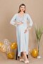 Women's Long Sleeve Maternity Nightgown - 2