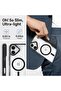Air Folio for iPhone 17 case MagSafe compatible Folio Wallet cover magnetic closure - Black - 5