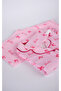 Printed Girls' Pajama Set with Front Buttons, Long Sleeves and Sleep Band - 3