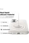 Magnetic Liquid Silicone For iPhone 17 case cover [Camera Control Button] - Stone - 6