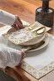 طقم تقديم طعام رمضان مطرز أنيق - طقم رمضان 24 قطعة لـ 6 أشخاص - 3