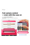 Magnetic Liquid Silicone For iPhone 17 case cover [Camera Control Button] - Ice Red - 3
