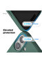 Magnetic Liquid Silicone For iPhone 17 case cover [Camera Control Button] - Midnight Green - 7