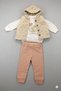 Hearted Vest Set 3-Piece Set Cotton Baby Girl 9 Months, 12 Months, 18 Months - 2