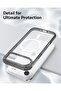 Air Clear for iPhone Air case cover MagSafe compatible [13 feet Drop Tested] - Clear Black - 3