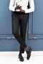 Slimfit Cotton Self-Striped Transitional Fabric Trousers