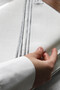 طقم تقديم طعام رمضان مطرز هندسيًا - طقم رمضان 24 قطعة لـ 6 أشخاص - 6