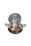 Antique Copper Decorative Pot - 23.5 cm in Diameter, 14 cm in Height - 4