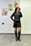 Buy Thick Corseted Steel Knitted Bell Skirt - 2