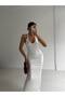 New Season Accessory Detailed Women's Maxi Dress 52225077 - 4