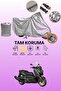 Gray Compatible with Yamaha X-Max 400 Compatible Engine Tarpaulin