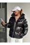 Women's bright puffer jacket - 3