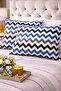2-Piece Pillowcase |   Zipper Design |   Cotton |   50X70 cm |   Patterned |