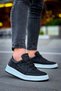 Rlx-040 C-Rey Men's Casual Lace-Up Leather Sports Sneaker Shoes Cbt - Black - 6