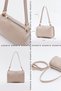 Mink D47 Single Compartment Adjustable Strap Daily Minimal Baguette Hand and Shoulder Women's Bag - 5