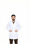 H/001 Shirt Collar Medium Length Long Sleeve Apron Doctor Nurse Teacher Student Work Clothes