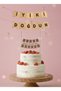 Kraft Birthday Lettering - Kraft Happy Birthday Banner - Write Your Own Wish Cake Topper